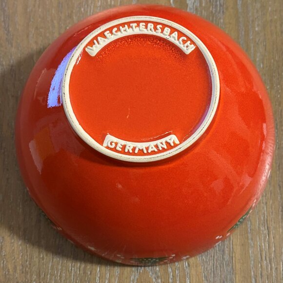 Waechtersbach Germany Christmas Tree Serving Bowl 9" - Picture 11 of 12